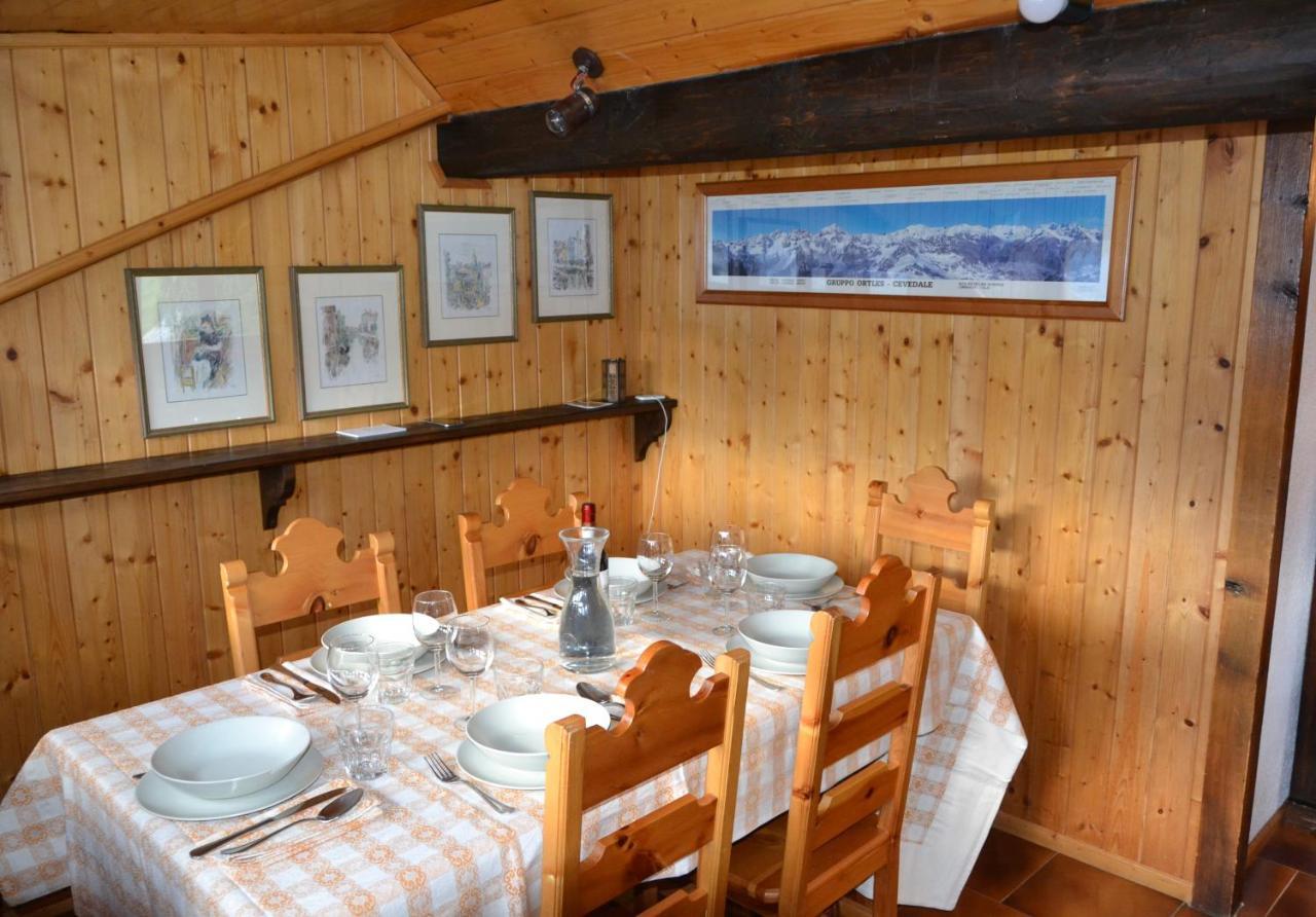 Chalet Apartment Gran Zebru Oga Ngoại thất bức ảnh